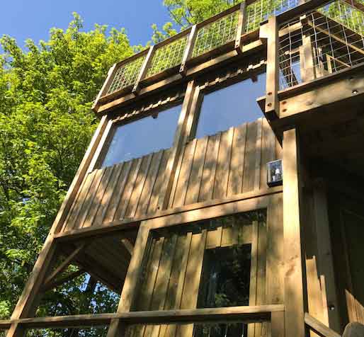 cabane sur pilotis en baie de somme