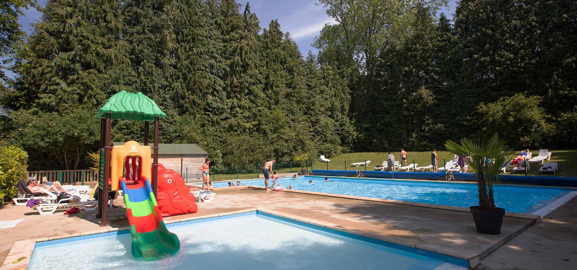 piscine chauffee camping baie de somme